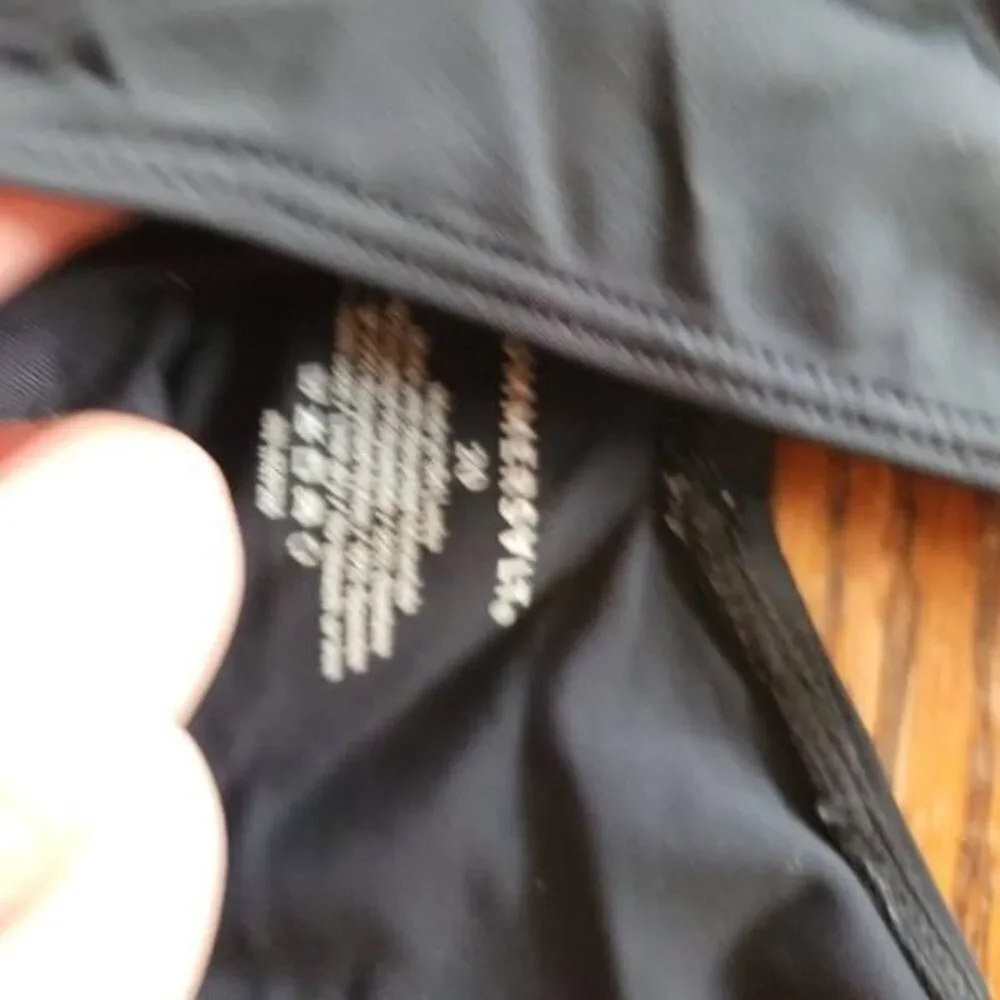 Summersalt The Perfect Wrap One Piece Swimsuit Urchin Black Minimalist SZ 20